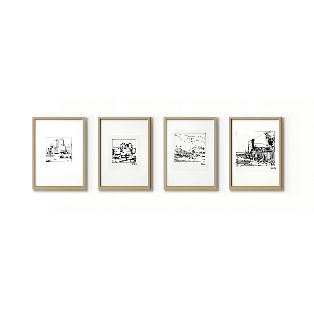 Four Square City Scenes