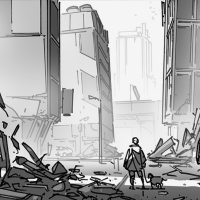 Broken City Drawing Timelapse Broken City Drawing Timelapse