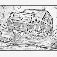 Mercedes Benz G-Class Storyboard