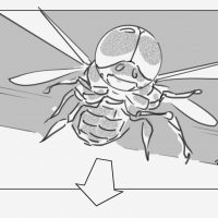 Car Commercial Storyboard Scene